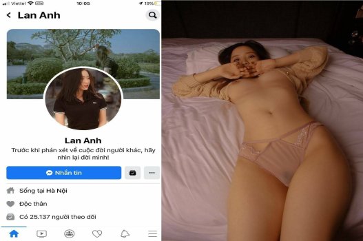 Lan Anh ngây thơ dễ bị lừa lừa để khoe cái bướm ngọt ngào