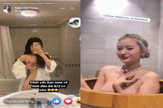 Quan hệ genz Triệu Linh Trang mông chuẩn người mẫu