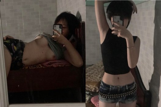Tóc ngắn quyến rũ khám phá khoái cảm